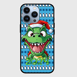 Чехол для iPhone 13 Pro Счастливый дракон символ года, цвет: 3D-черный