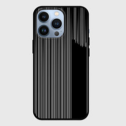 Чехол для iPhone 13 Pro Visual zebra stripes, цвет: 3D-черный