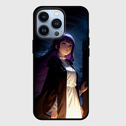 Чехол для iPhone 13 Pro Ферн темной ночью, цвет: 3D-черный