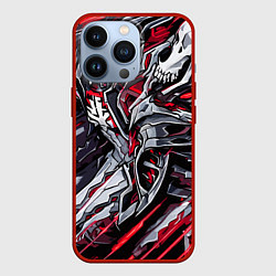 Чехол для iPhone 13 Pro Адский рыцарь, цвет: 3D-красный