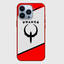 Чехол для iPhone 13 Pro Квейк 4 геометрия, цвет: 3D-красный