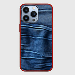 Чехол iPhone 13 Pro Мятый деним