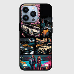 Чехол для iPhone 13 Pro Japanese jdm art, цвет: 3D-черный