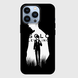 Чехол для iPhone 13 Pro Solo Leveling Sung Jin Woo LevelUp, цвет: 3D-черный