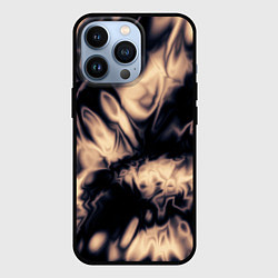 Чехол для iPhone 13 Pro Абстракция шёлк, цвет: 3D-черный