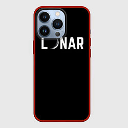 Чехол для iPhone 13 Pro Lunar, цвет: 3D-красный