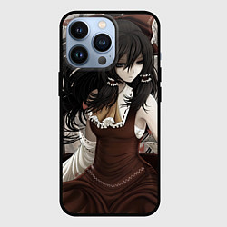 Чехол для iPhone 13 Pro Touhou Project Рейму sad, цвет: 3D-черный