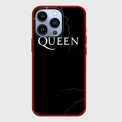 Чехол для iPhone 13 Pro Queen квин король, цвет: 3D-красный