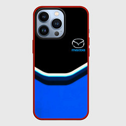 Чехол для iPhone 13 Pro Mazda sport brend car, цвет: 3D-красный