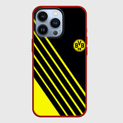 Чехол для iPhone 13 Pro Borussia sport line uniform, цвет: 3D-красный