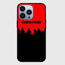 Чехол для iPhone 13 Pro Linkin park rock team, цвет: 3D-черный