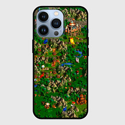 Чехол для iPhone 13 Pro Карта из Героев 3, цвет: 3D-черный