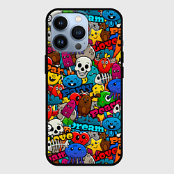 Чехол для iPhone 13 Pro Dream love party, цвет: 3D-черный