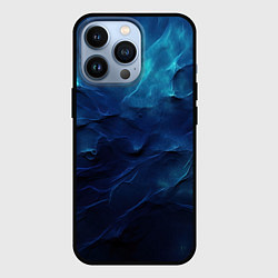 Чехол для iPhone 13 Pro Абстрактные волны глубины, цвет: 3D-черный