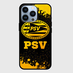 Чехол для iPhone 13 Pro PSV - gold gradient, цвет: 3D-черный