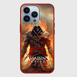 Чехол для iPhone 13 Pro Assassins creed старый город, цвет: 3D-красный