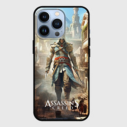 Чехол для iPhone 13 Pro Assassins creed старый город, цвет: 3D-черный