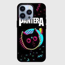 Чехол для iPhone 13 Pro Pantera - rock star cat, цвет: 3D-черный