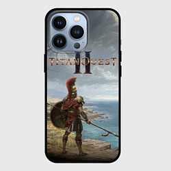 Чехол для iPhone 13 Pro Герой titan quest 2, цвет: 3D-черный