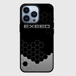 Чехол для iPhone 13 Pro Exceed, цвет: 3D-черный