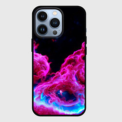 Чехол для iPhone 13 Pro Розовый густой туман - inferno pink, цвет: 3D-черный