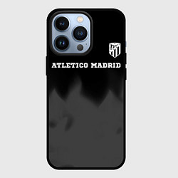 Чехол iPhone 13 Pro Atletico Madrid sport на темном фоне посередине