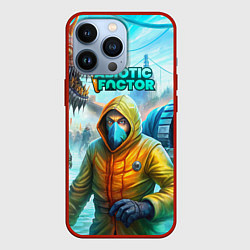 Чехол для iPhone 13 Pro Abiotic Factor world game, цвет: 3D-красный