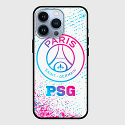 Чехол для iPhone 13 Pro PSG neon gradient style, цвет: 3D-черный