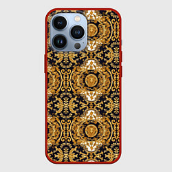Чехол для iPhone 13 Pro Роскошь и стиль, цвет: 3D-красный