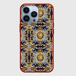 Чехол для iPhone 13 Pro Роскошь и стиль, цвет: 3D-красный
