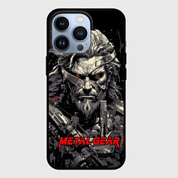 Чехол для iPhone 13 Pro Venom Snake Metal gear game, цвет: 3D-черный