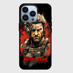 Чехол для iPhone 13 Pro Venom Snake Metal gear game, цвет: 3D-черный