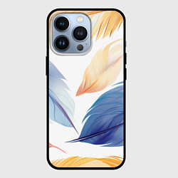 Чехол iPhone 13 Pro Акварельные перья