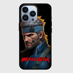 Чехол для iPhone 13 Pro Веном Снейк из игры Metal gear, цвет: 3D-черный