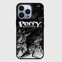 Чехол iPhone 13 Pro Poppy Playtime black graphite