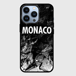 Чехол для iPhone 13 Pro Monaco black graphite, цвет: 3D-черный