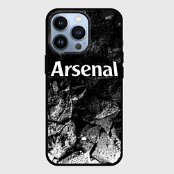 Чехол iPhone 13 Pro Arsenal black graphite