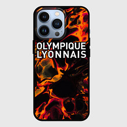 Чехол для iPhone 13 Pro Lyon red lava, цвет: 3D-черный