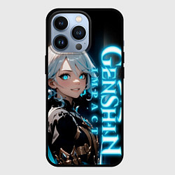 Чехол для iPhone 13 Pro Фурина из фонтейна - Genshin Impact, цвет: 3D-черный