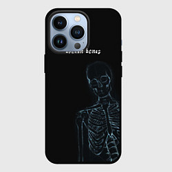 Чехол для iPhone 13 Pro Broken bones, цвет: 3D-черный