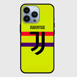 Чехол для iPhone 13 Pro Juventus sport line, цвет: 3D-черный