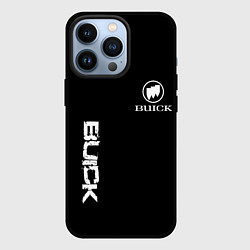 Чехол для iPhone 13 Pro Buik logo white, цвет: 3D-черный