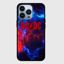 Чехол для iPhone 13 Pro AC DC space, цвет: 3D-черный