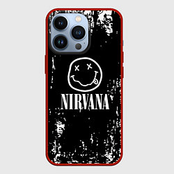 Чехол для iPhone 13 Pro Nirvana teddy, цвет: 3D-красный