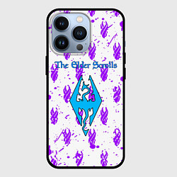 Чехол для iPhone 13 Pro The Elder scrolls pattern game, цвет: 3D-черный