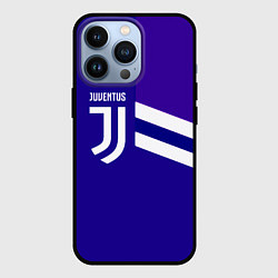 Чехол для iPhone 13 Pro Juventus sport geometry line, цвет: 3D-черный