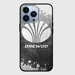 Чехол для iPhone 13 Pro Daewoo - grey gradient, цвет: 3D-черный