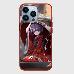 Чехол для iPhone 13 Pro Touhou Project Симмёмару Сукуна, цвет: 3D-красный