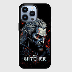 Чехол для iPhone 13 Pro The Witcher blood, цвет: 3D-черный