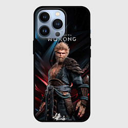 Чехол для iPhone 13 Pro Black Myth Wukong, цвет: 3D-черный